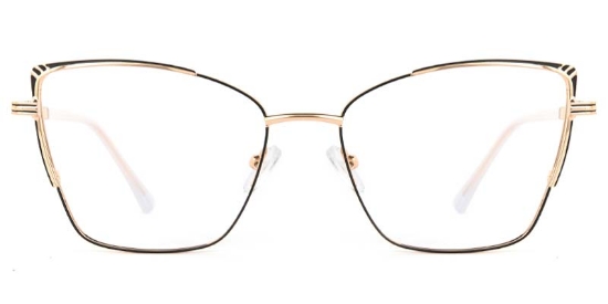 Dawn​ Glasses Gold_Black_White