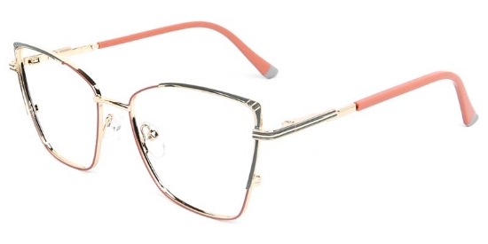 Dawn​ Glasses Gold_Black_Pink