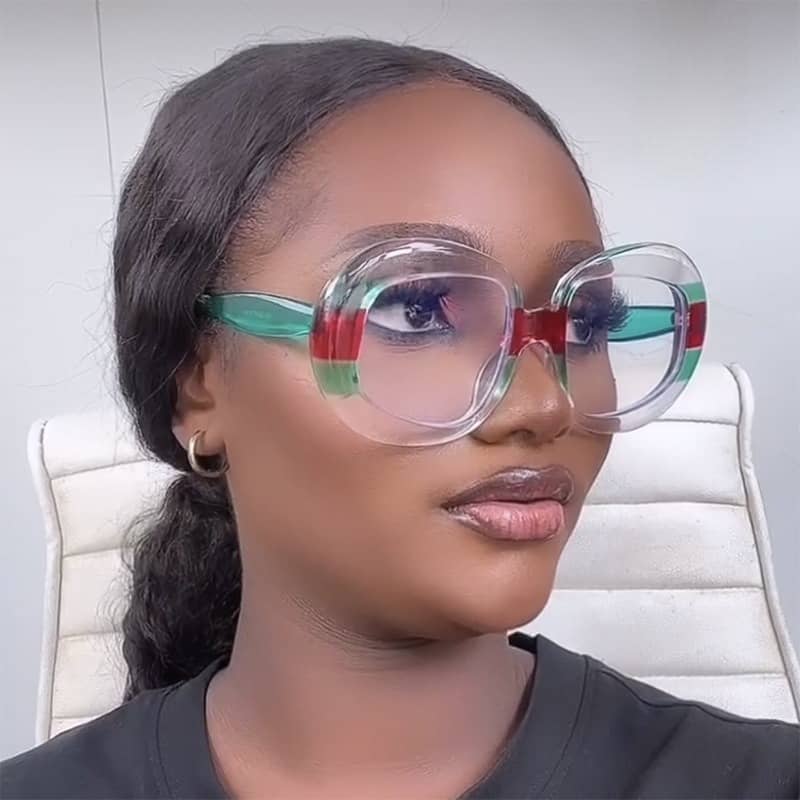 Epic Glasses Transparent_Green