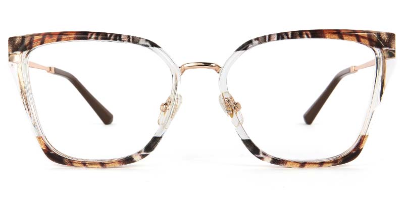 Felicity Glasses Transparent_Tortoise