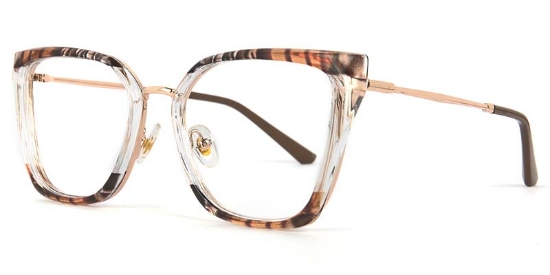 Felicity Glasses Transparent_Tortoise