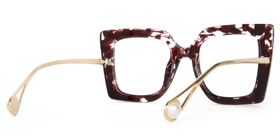 Cascade Glasses Tortoise_Red