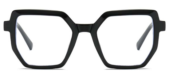 Coralie Glasses Black