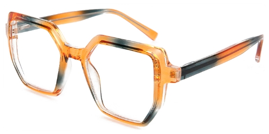 Coralie Glasses Orange