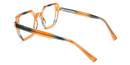 Coralie Glasses Orange