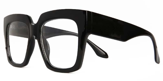 Ethereal Glasses Black