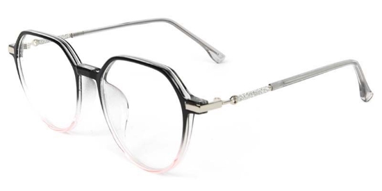 Grit Glasses Transparent_Black