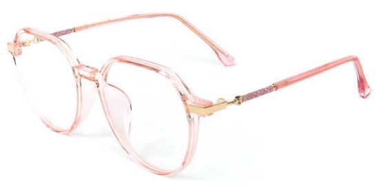 Grit Glasses Transparent_Pink