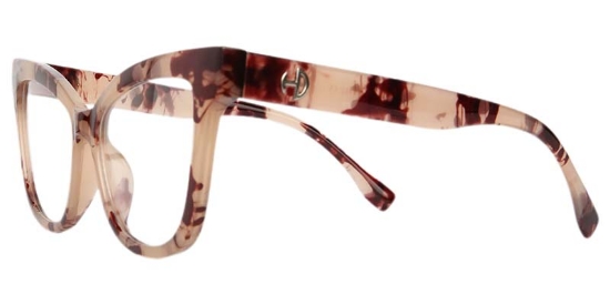 Blossom Glasses Brown_Red