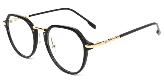 Casey​ Glasses Black_Gold