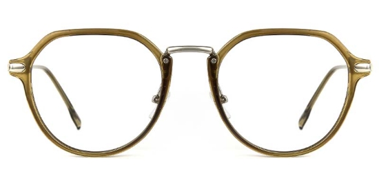 Casey​ Glasses Transparent_Green