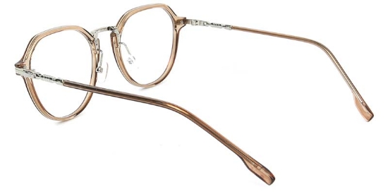Casey​ Glasses Transparent_Brown