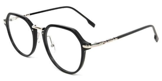 Casey​ Glasses Black_Silver