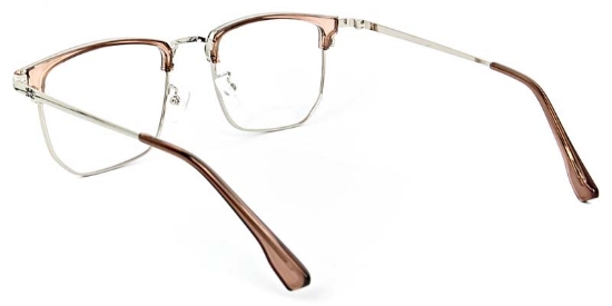 Luxe​ Glasses Brown_Silver