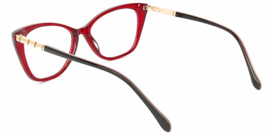 Warmth​ Glasses Red_Black