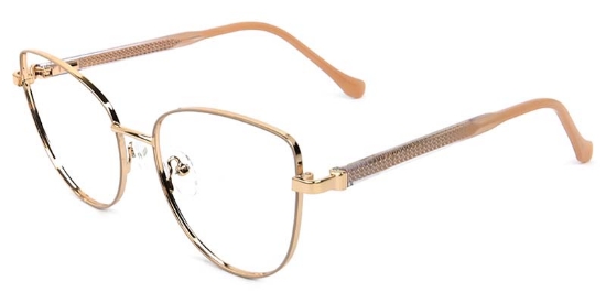 Pippin​ Glasses Gold_Brown 
