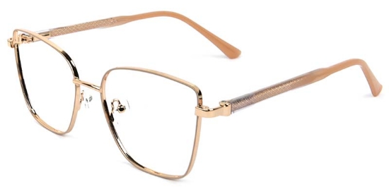 Illume​ Glasses Gold_Brown 