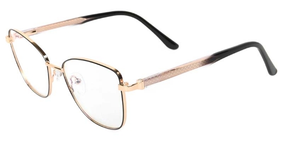 Lumin​ Glasses Gold_Black