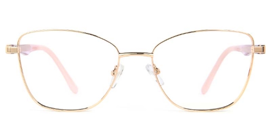 Lumin​ Glasses Gold_Pink