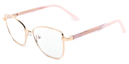 Lumin​ Glasses Gold_Pink