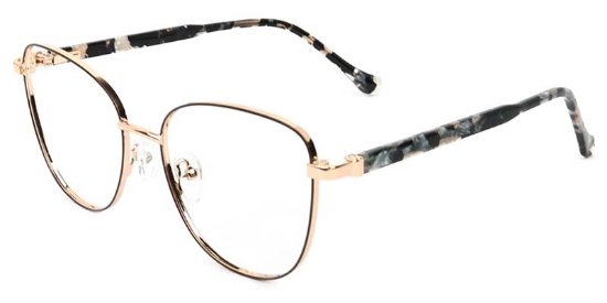 Moment​ Glasses Gold_Black_Tortoise