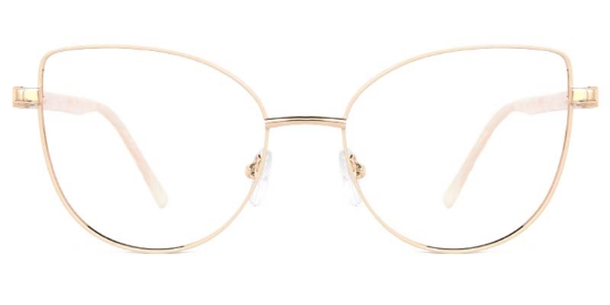 Novel​ Glasses Gold