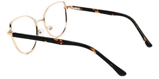 Novel​ Glasses Gold_Black
