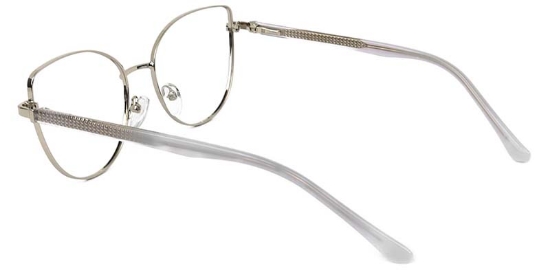 Novel​ Glasses Silver