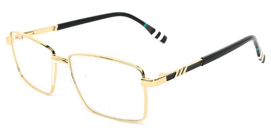 Palm​ Glasses Gold_Black