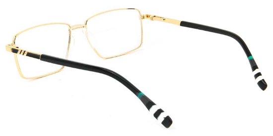 Palm​ Glasses Gold_Black