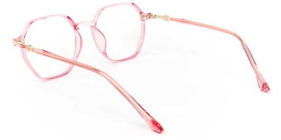 Pulse​ Glasses Transparent_Pink