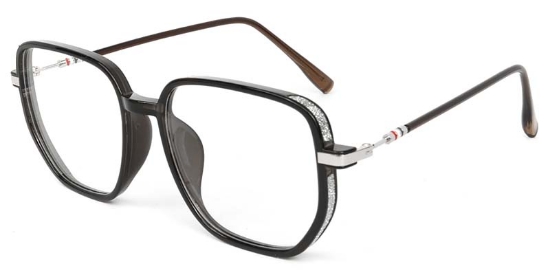Thrive​ Glasses Black_Silver_Brown