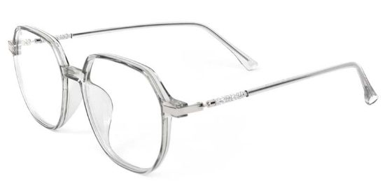 Verve​ Glasses Transparent_Gray