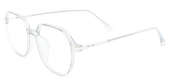 Verve​ Glasses Transparent_Blue