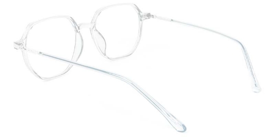 Verve​ Glasses Transparent_Blue