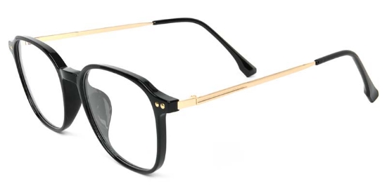 Wing​ Glasses Black_Gold