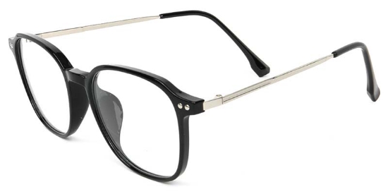 Wing​ Glasses Black_Silver