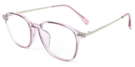 Wing​ Glasses Transparent_Purple