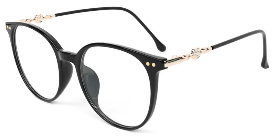 Fiora Glasses Black