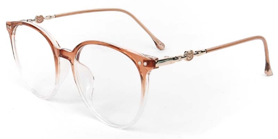 Fiora Glasses Transparent_Brown