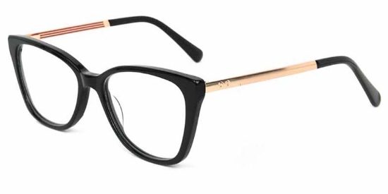 Peace​ Glasses Black_Gold