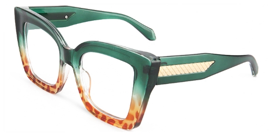 Tidal Glasses Green