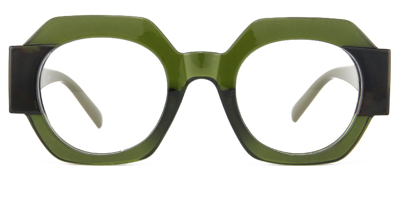 Stone Glasses Green