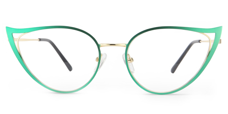 Blissful Glasses Green