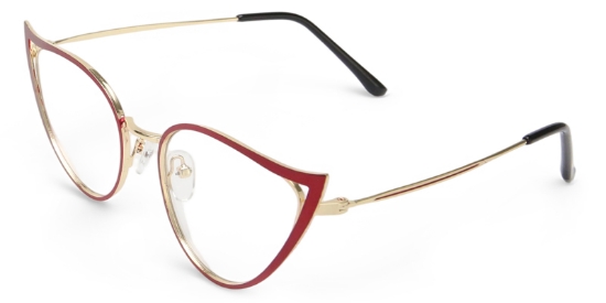 Blissful Glasses Red