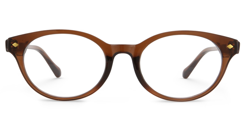 Leaf Glasses Brown