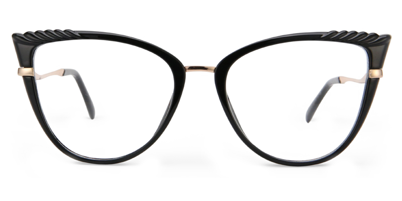 Star Glasses Black