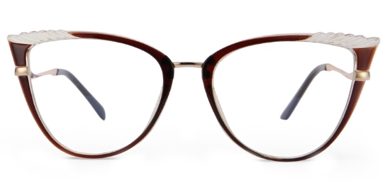 Star Glasses Brown