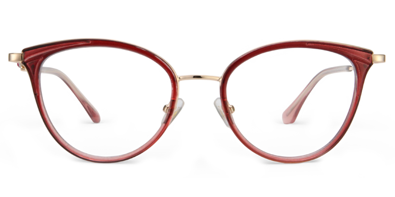 Brooklet Glasses Red