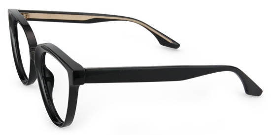 Heather Glasses Black